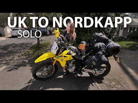 Solo Ride From the UK to Nordkapp on my DRZ || EP.1
