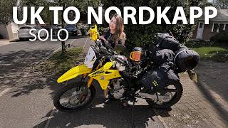 UK to Nordkapp on a DRZ, the solo journey begins! || EP.1 - The Ferry