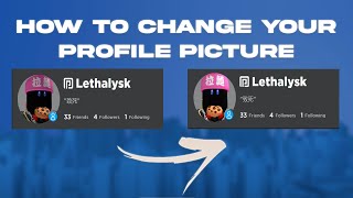 How to change your avatar profile picture on Roblox