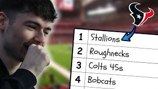 BRIT Learns How Every NFL Team Got It's Name and Identity!