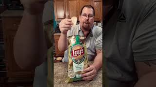 Garlic Sauce potato chips #layschips #Brazil #worldcup2026 #snackreview