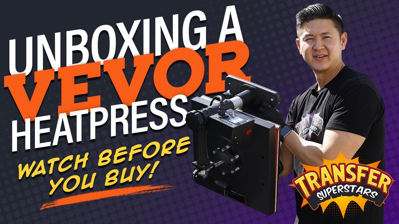 Unboxing the VEVOR HEATPRESS 15x15 - Is it Worth it? 