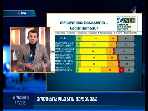 ენდობიან თუ არა „ენ-დი-აის“ კვლევის შედეგებს პოლიტიკოსები