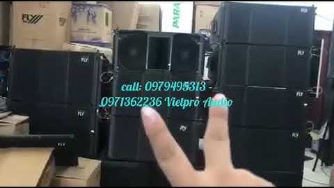 Line array 30 đôi 2 trelde neo 450 tại Vietpro Audio.