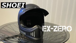 【EX-ZERO】SHOEIのヘルメットがカッコ良すぎてヤバイ！#バイク #ツーリング #shoei #ヘルメット #紹介