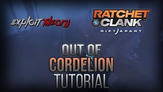 OUT OF CORDELION GLITCH | Ratchet & Clank: Rift Apart | Tutorial