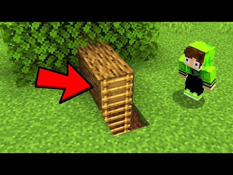 Troleé a mi amigo con un pasadizo secreto en las escondidas en Minecraft