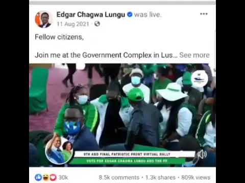 PF wanted the inauguration ceremony to be in Monze