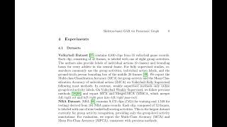 Skeleton-based Group Activity Recognition via Spatial-Temporal Panoramic Graph - ArXiv:2