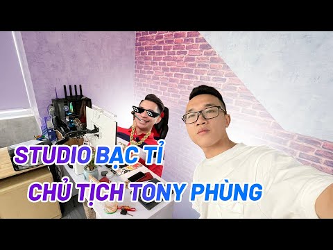 Video Đi thăm studio mới thấy Tony Phùng giàu cỡ nào - youtube
