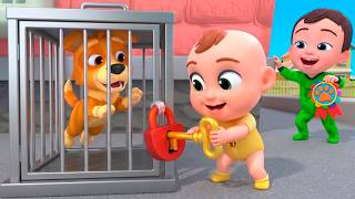 [Mix] The Pet Friends Start a Funny Adventure | Lalafun Kids Songs