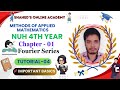 🔥 Methods of Applied Mathematics [ BSc Math 4th Year NUH ] Chapter-01 [Fourier Series ] Tutorial-04📚