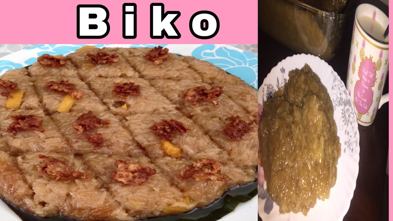 How to make Biko Sweet Rice Cake YouTube