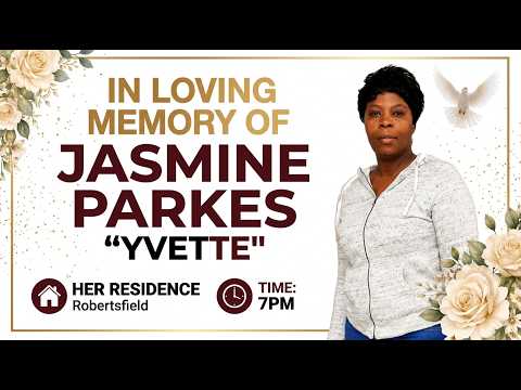 Prayer Meeting in Loving Memory of Jasmine Parkes "Yvette"