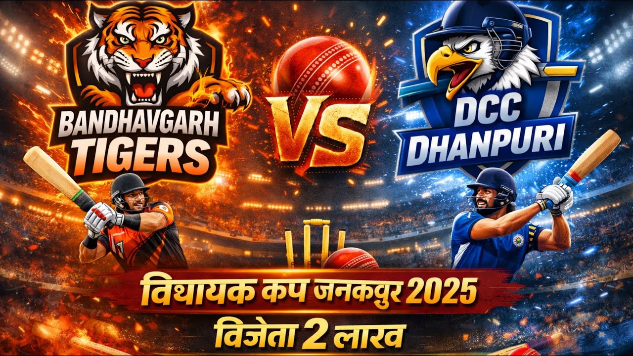 PART 2 - BANDHAVGARH TIGERS VS DCC DHANPURI | VIDHAYAK CUP JANAKPUR 2025