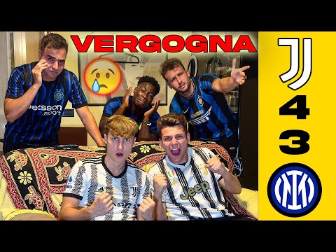 🤬I STOP SUPPORTING INTER! Juventus 4-3 Inter - Live Reaction