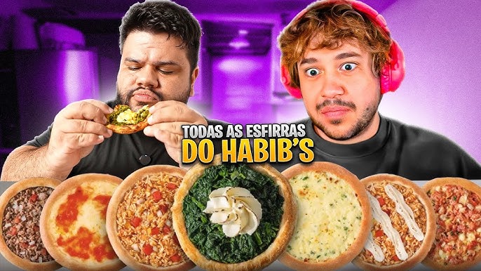 COMPREI TODAS AS ESFIRRAS DO HABIB'S! - React Thiago Quatroque