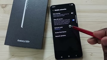 Samsung Galaxy S25/S25 Plus | How to Set Network Mode to 4G or LTE