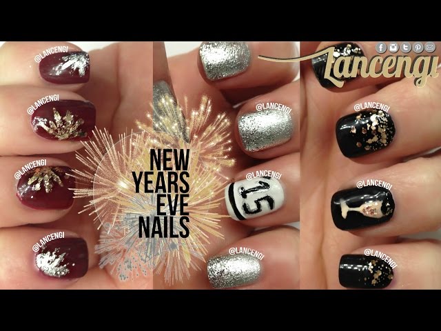 Our Top 5 New Year's Eve Nail Colors - Nail Color Inspo - Essie