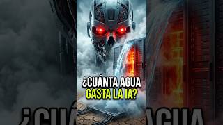 LA IA 🤖 NECESITA AGUA 😱💧¿Sabías que esto es real? #ias #ia #datoscuriosos #sabiasque #shorts