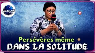 Pasteur joelle Kabasele ： Persévères même dans la solitude