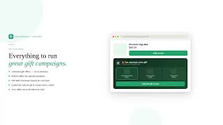 Shopify Free Gift App — BOGO & Gift With Purchase Made Easy