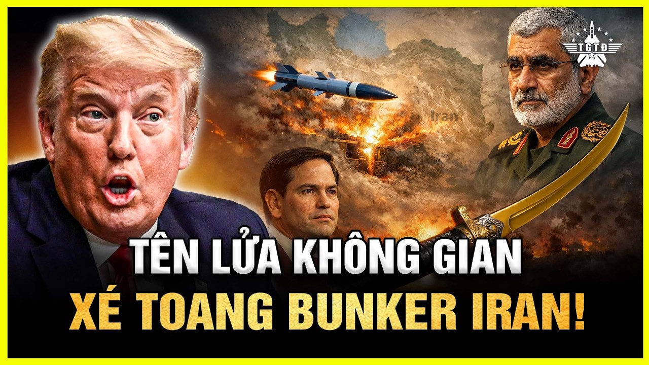Tên Lửa Chim Sẻ Xanh Xuyên Bunker Tehran, Bí Ẩn Qaani Và Thanh Kiếm Rubio Báo Hiệu Ngày Tàn Iran