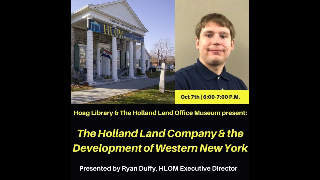 The Holland Land Company and the Development of Western New York
