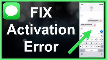 Fix iMessage / FaceTime Activation Error