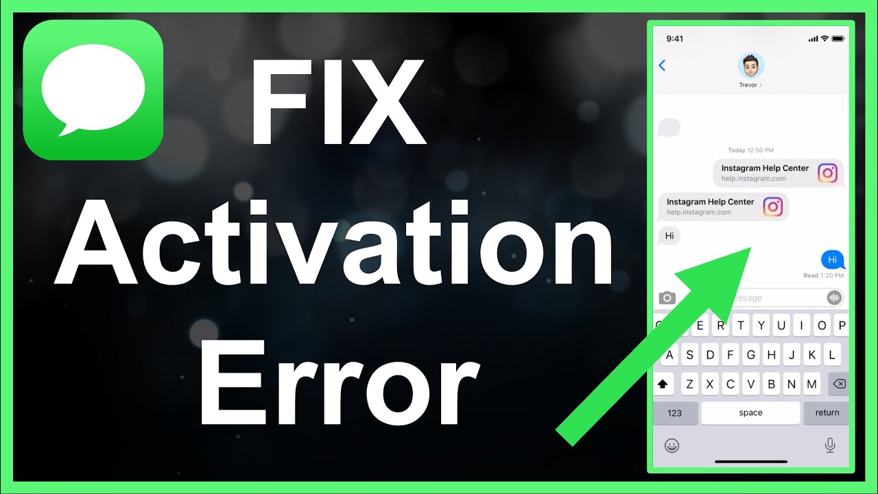 Fix iMessage / FaceTime Activation Error - YouTube