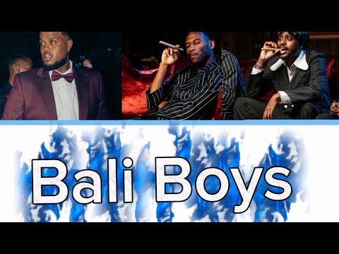 Bali boy- (Bali boys) - chunkz, Kenny & sharky (lyrics video) 