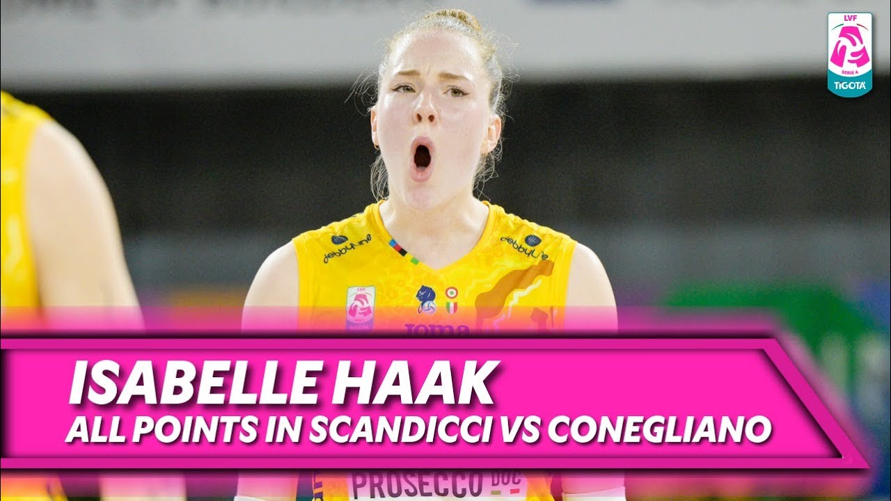 HAAK, All points in Scandicci - Conegliano | Best Performance | LVF 2025/26