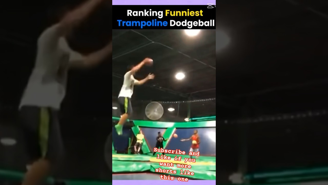 RANKING Funniest TRAMPOLINE Dodgeball. 