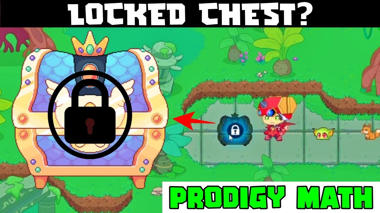 2 LOCKED CHEST How do I open them Harmony Island Prodigy Math Game