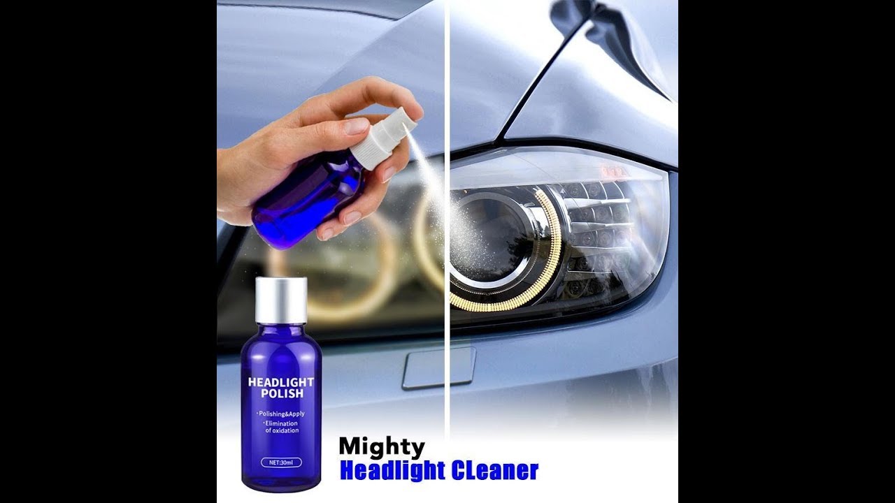 Headlight Cleaning Polish YouTube