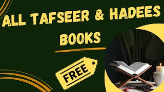 Get all Quran Tafaseer and Ahadees Books FREE screenshot 2