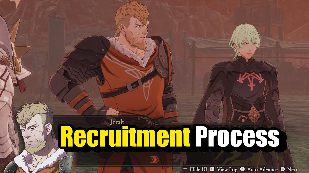 How to recruit Byleth & Jeralt in Golden Wildfire