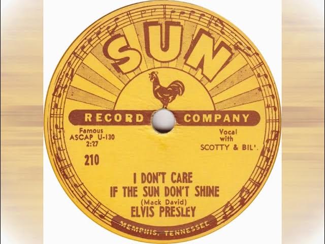 Elvis Presley - I Don't Care If The Sun Don't Shine [mono stereo remaster]