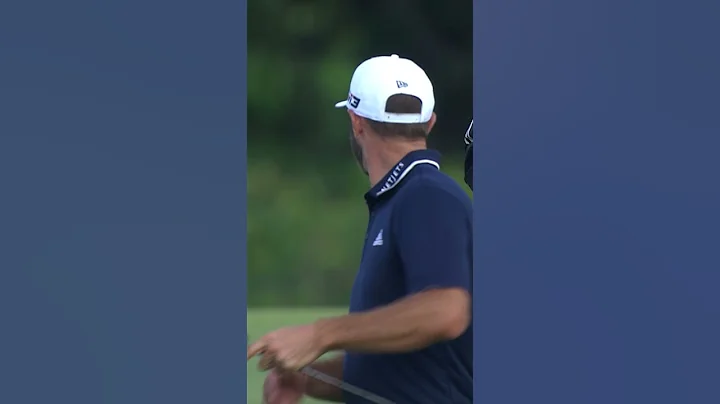 420-yard par 4 near ace for Dustin Johnson