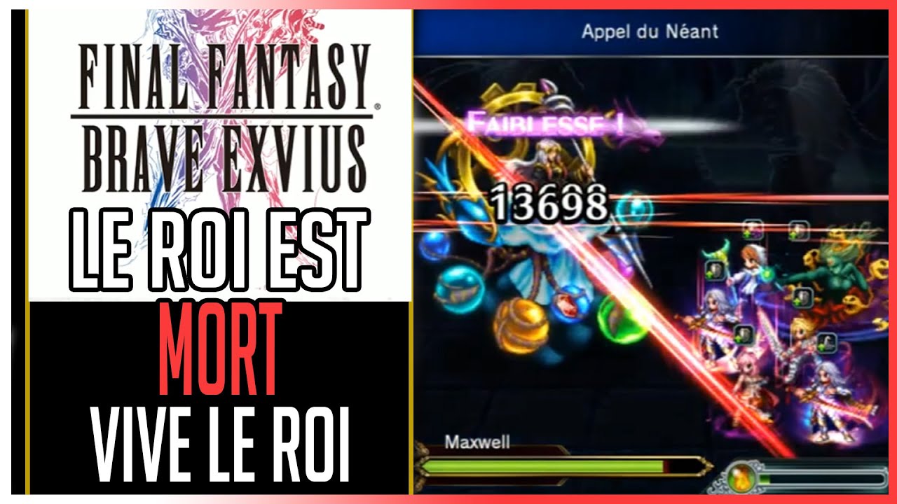 ⚠️ADIEU c'est fini ►Final Fantasy Brave Exvius. Go Sword of Convallaria