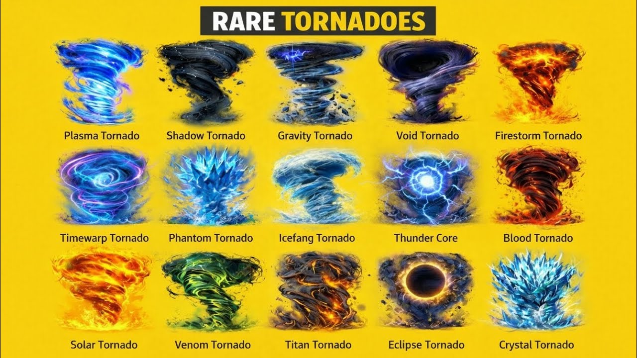 Insane Types of Tornadoes | The Rarest & Most Powerful Storms Ever ...