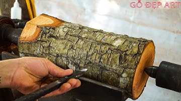 Cách Sáng Tạo Từng Chi Tiếc Trên Máy Tiện Gỗ/ Tạo Ra Mẫu Chân Đèn Dĩa/ LH: 0968852523 (ZALO)