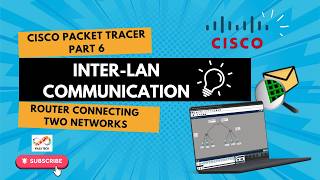 Cisco Packet Tracer Part 6 | How to Connect Two LAN Networks Using Router