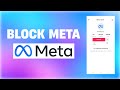 How To Block Meta On Tiktok