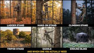 Every Tree Stand Type Explained (and Which One You Actually Need)
