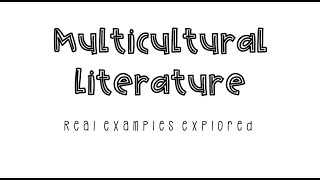 Multicultural Literature