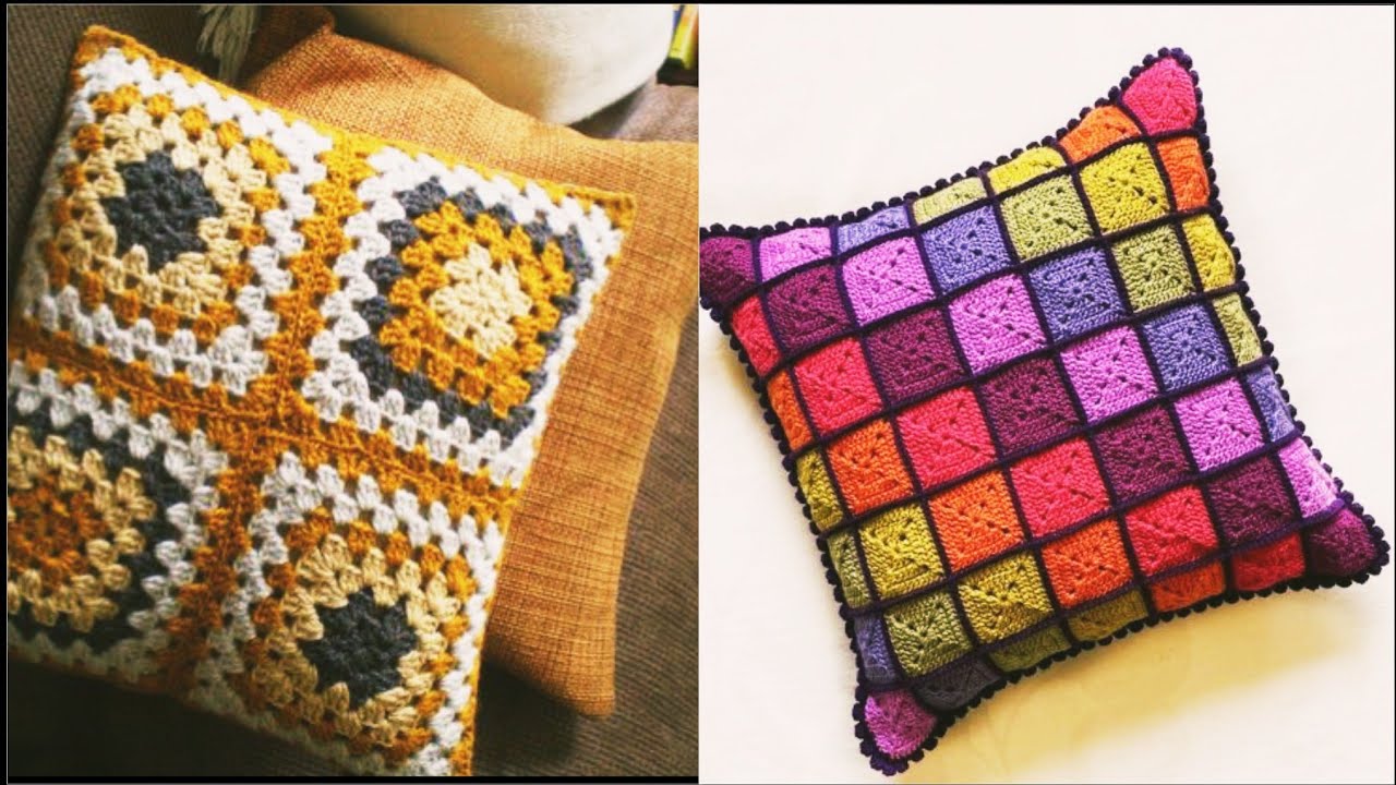 Beautiful And Attractive Crochet Cushion Cover Designs And Patterns