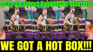 *❗️WE GOT A HOT BOX!!❗️* Brand New 2023-24 Select Basketball Blaster Boxes! Wemby Rookie Hunting!!