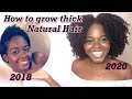 How To Grow Thick Natural Hair Fast 4A/4B/4C Dae Lexi