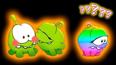 6 Om Nom "First Kiss" Sound Variations in 49 Seconds